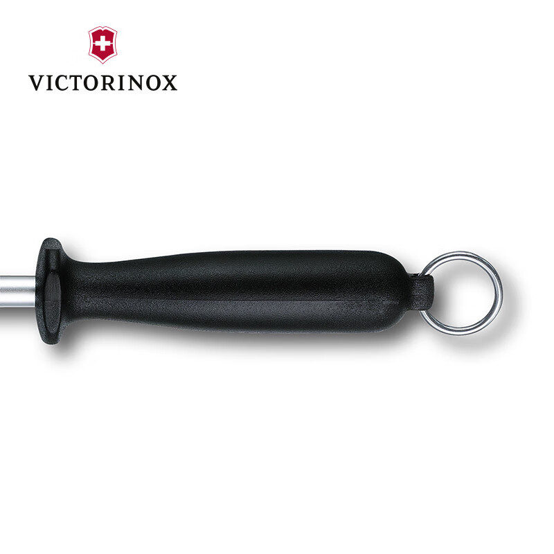 VICTORINOX Knife Sharpening Stick Household Kitchen Knife Sharpening Artifact Knife Whetstone Chef's Special Swiss Imported Sharpening Stick Knife Sharpener Plastic Handle Sharpening Stick 18cm