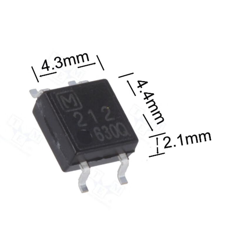1.2-1.5V SMD Optocoupler Micro Solid State Relay SPST Normally Open Load 60V 0.5A