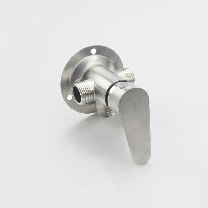 AZOS stainless steel exposed water mixing valve hot and cold shower set faucet electric water heater solar switch boost small body valve to discharge water downward (without water function)