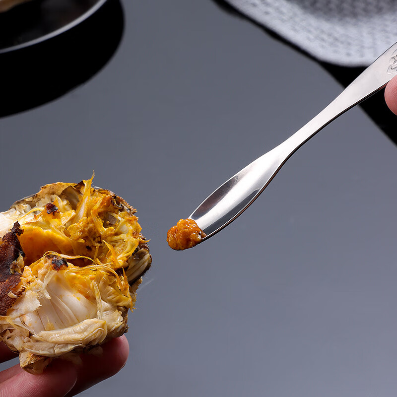 Baijie eight-piece crab-eating tools, crab-eating special tools, hairy crab claws, crab needles, crab scissors, 4-piece set for peeling crabs