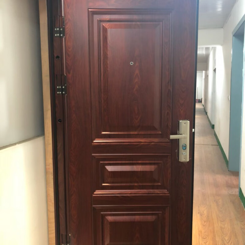 Qinkai new steel anti-theft door entrance door security door entrance door room door interior door quality is very good factory direct sales 1970*860 outsourced outer left