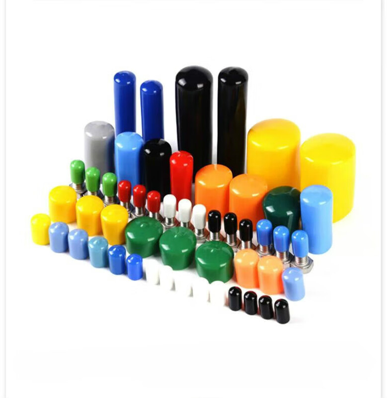 Yichen rubber protective cap thread protective sleeve steel pipe steel bar protective cap bolt screw screw cap plastic rubber inner diameter 32.0mm