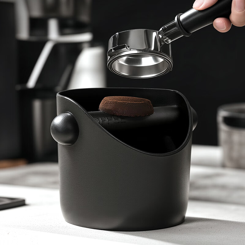 CLITON coffee grounds bucket household Italian coffee machine waste powder residue thickened knocking slag bucket storage slag box mini plastic slag bucket
