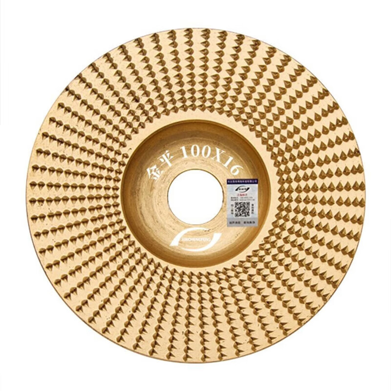 International woodworking grinding disc angle grinder grinding disc polishing disc grinding disc file shaping grinding wheel file wood peeling cutting disc 100 flat + oblique + arc (2 pressure plates included)