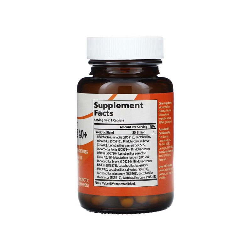 Pure Essence PureBiotics Repair 40+ 35 Billion 30 Extended-Release Vegetarian Capsules