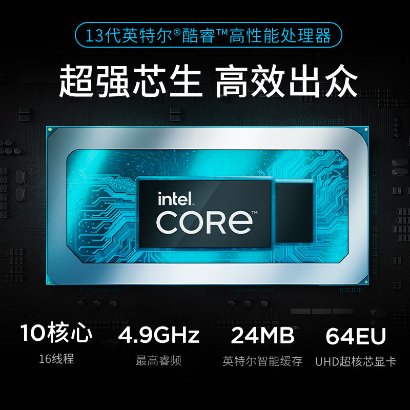 95% new Lenovo Xiaoxin all-in-one desktop computer 27 inches (Core 13th generation i5-13420H 16G 1TB SSD camera win11) Yunying