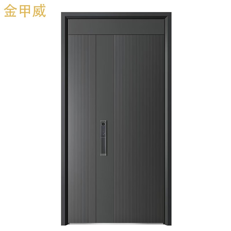 Jinjiawei Door Industry (A07 Jinzheng) Class A safety door carved aluminum plate entrance door supports private customization A07 Jinzheng single door