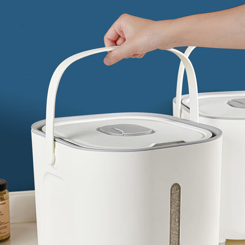 MAXCOOK rice bucket rice box storage tank rice container household insect-proof and moisture-proof rice tank rice storage box 20 catties MCX2678