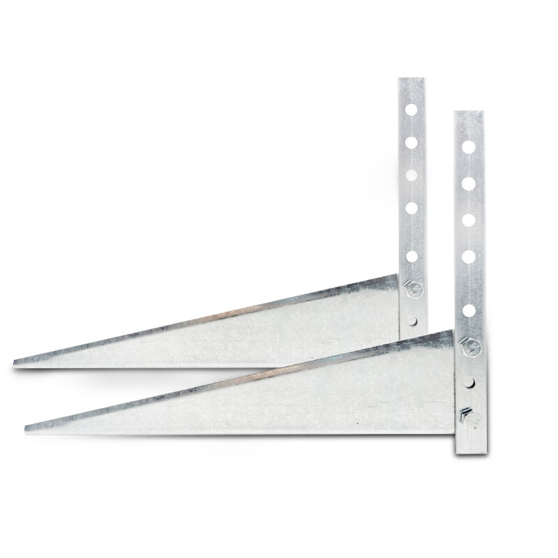 Yichen air conditioner outdoor unit bracket 1.5P2 3p5P universal iron thickened hot-dip galvanized outdoor unit bracket hanging rack 1-1.5 Lubing galvanized bracket full set of screws