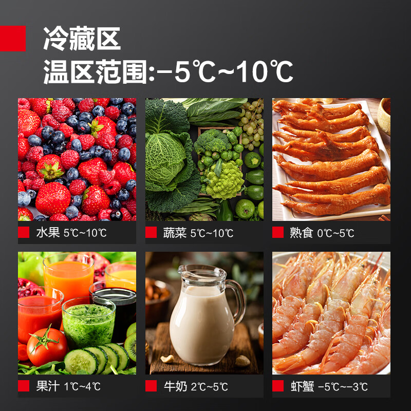 DEMASHI four-six-door freezer, commercial display cabinet, refrigerated vertical freezer, kitchen stainless steel refrigerator, large-capacity tall electric freezer, commercial large-capacity large freezer, dual-temperature, engineering four-door | 900L upper refrigeration and lower freezing BCD-900A-2W