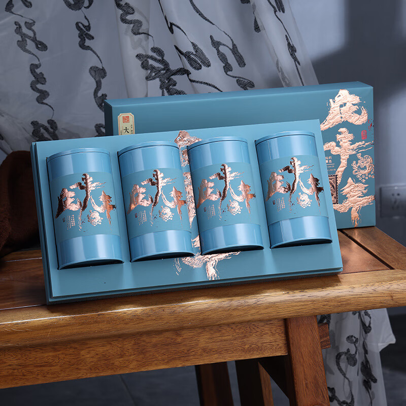 Yeli Teacher's Day Mid-Autumn Gifts for Elders Gifts Wuyishan Dahongpao Tea Gift Box New Tea Cinnamon Randomly