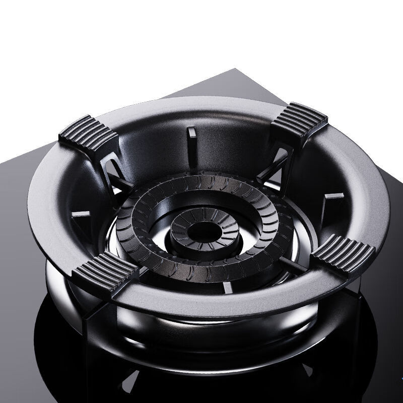 Mingzhe gas stove windproof cover cast iron frame gas stove table stand holding fire ring universal anti-slip bracket windproof fire cover extra thick windproof cover 4 claws + milk pot holder