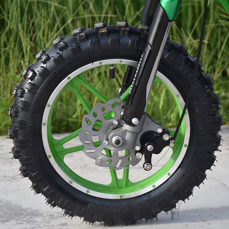 Langchuang's 24-year new small motorcycle children's 49cc mini motorcycle off-road vehicle mixed oil gasoline fuel adult 2-stroke mixed oil hand start blue