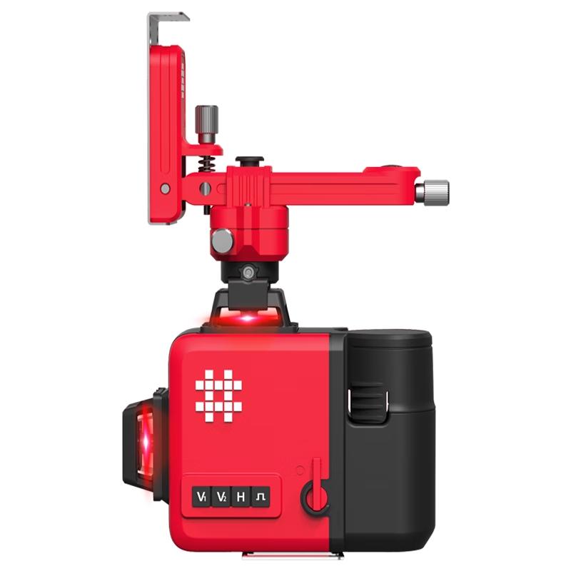 Ishii level red light 12-line infrared laser level wall-mounted level high-precision 7829 floor-wall level 7829F wall-mounted level 12 lines - dual electric standard