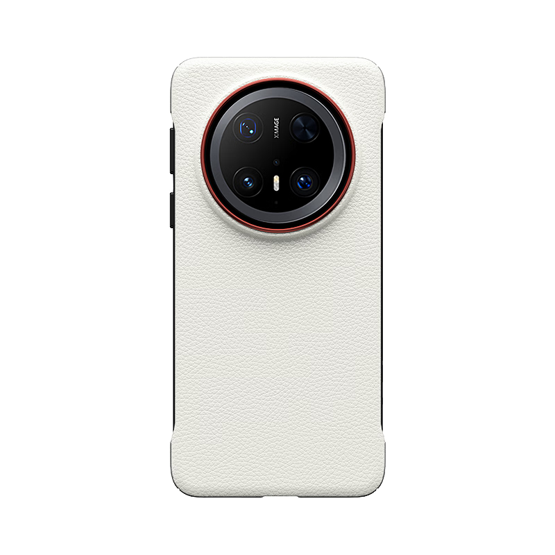 Stepford suitable for Huawei Mate70Pro/Pro+ mobile phone case Huawei Mate70Pro Premium Edition protective cover ultra-thin frameless large hole half-pack men's hard case - red circle black