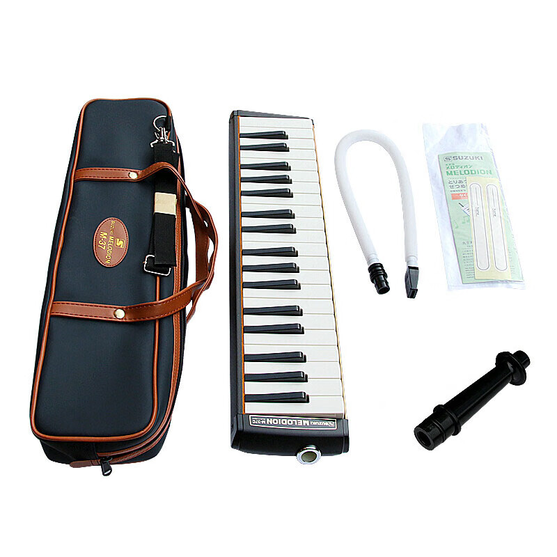 SUZUKI Japan Suzuki, special beginner professional classroom teaching for children and students, various styles of playing mouth organ, 37 keys M-37C, imported from Japan