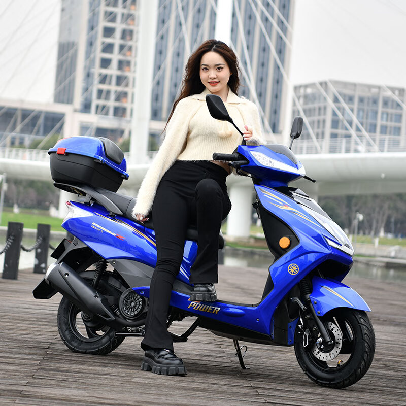 Jilang Xunying 125 Scooter Motorcycle Fuel Super Eagle Shangling Travel Export Foreign IV EFI Mountain Climbing Export Version High Configuration National IV EFI Can Be Licensed Black