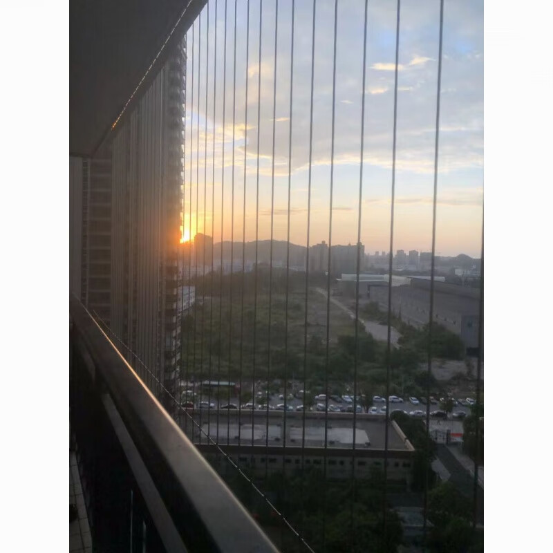 Vinoa Guizhou Guiyang invisible protection net balcony anti-theft net child safety guardrail stainless steel window anti-fall net installation main picture