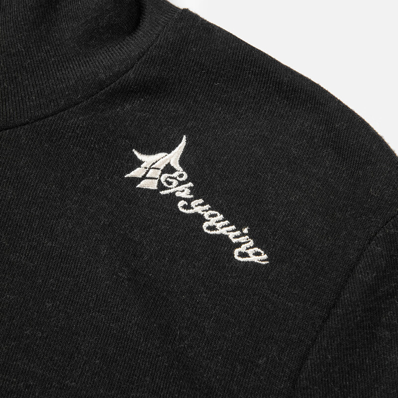 EP Yaying 2025 new women's clothing lightweight German velvet slim high collar inner basic base sweater 5510A Gray M