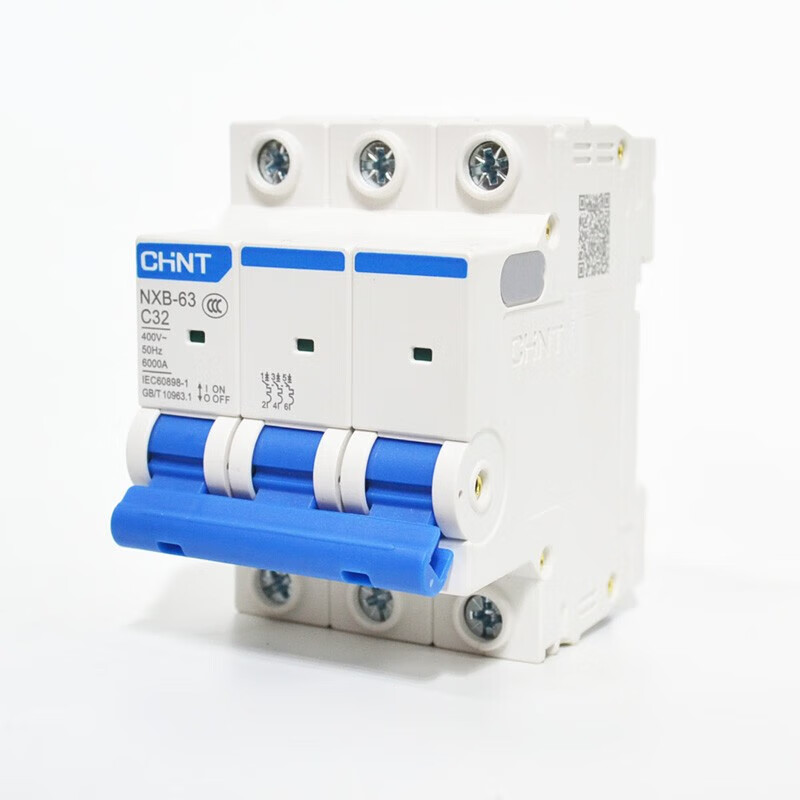 NXB air switch circuit breaker household air switch 1P2P3P4P63A100A three-phase air switch 380V 80A 2P 4p 100A