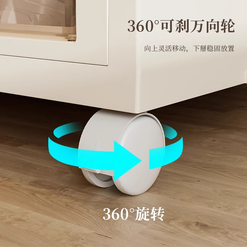 Bonnie Meijia installation-free ant simple shoe cabinet foldable boot shoe box for home dormitory transparent dust-proof shoe rack 50cm wide - 6 layers, about 12 pairs of shoes, buy with confidence (free replacement if damaged)