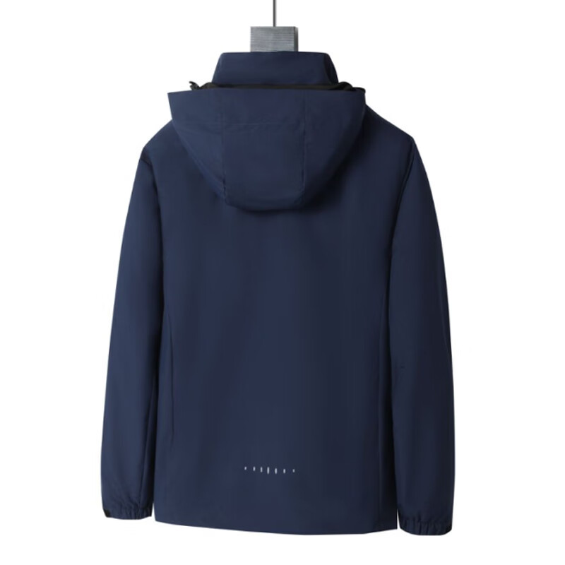 JEEP Jeep Jacket Men's Autumn and Winter Outdoor Sports Windproof Three-in-One Mountaineering Jacket Dark Gray XL