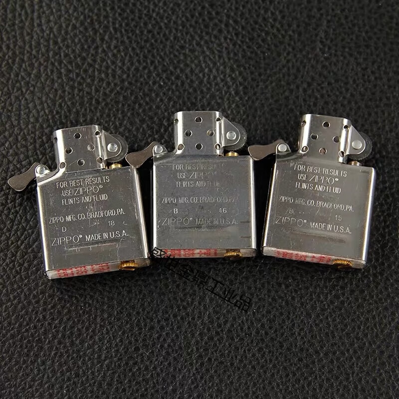 Zippo lighter liner movement flint universal accessories Zippo collection windproof silver liner + 355 oil + flint cotton core oil-saving pad
