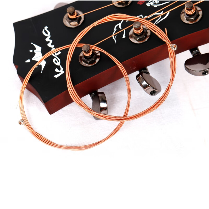 KEPMA KQ01 KEPMA Folk Guitar Phosphor Bronze Strings 8 pieces set with extra 1 string and 3 strings 011-052