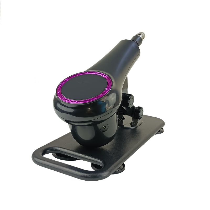 Enjoyment shelling self-defense pile driver cannon machine simulated penis fully automatic retractable male and female adult sex toy 12. Remote control model + suction cup connector + extension rod (no penis in this package)