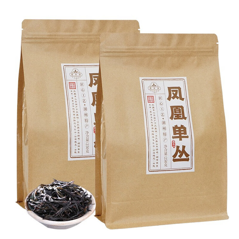 Tea Fengxiang Phoenix Dancong duck shit scented tea Oolong tea fragrance type Chaozhou Dawuye Wudong Dancong 2024 Phoenix Dancong 250g bag