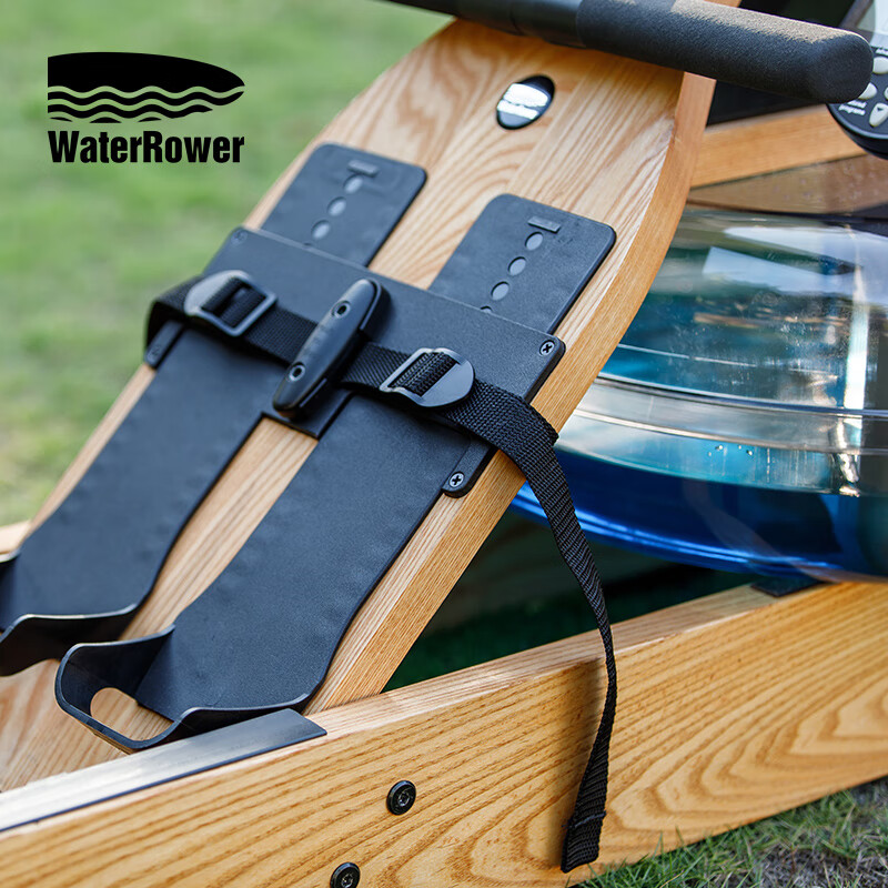 WaterRower original imported rowing machine water resistance rowing machine home aerobic fitness equipment double-track solid wood imported Jingzhi model ash wood naturally has LOGO Jingzhi model
