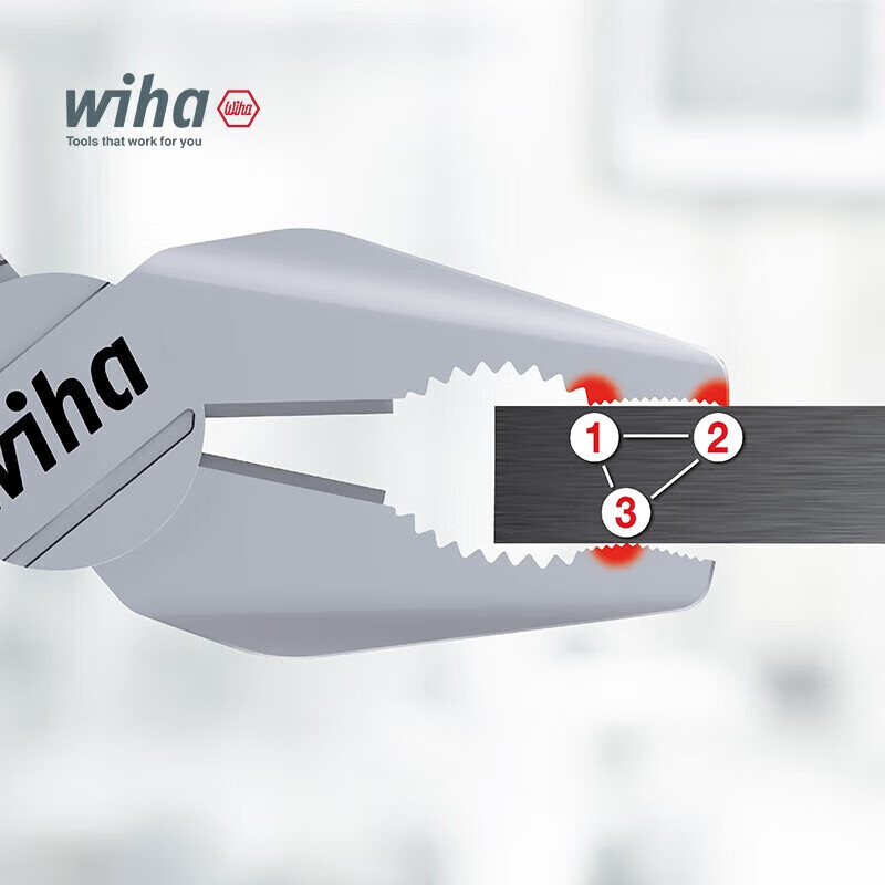 Weihan German Weihan wire cutter high quality C70 high carbon steel electrician professional industrial grade wire cutter vise 26707