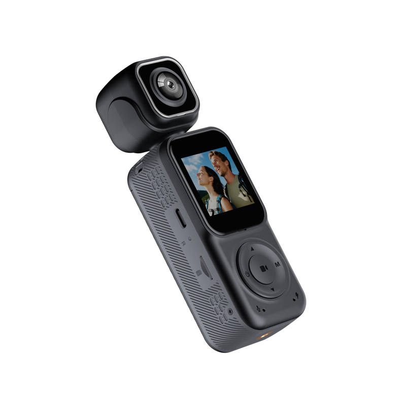 Qianli 4K dual camera HD camera cycling sports body recorder HD video recording artifact video recorder portable audio recording small battery camera Q3 dual camera simultaneous recording + AP interconnection 128G