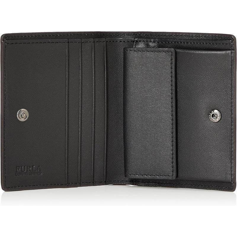 FURLA Women's Wallet with Multiple Card Slots for Portable Folding Anti-Slip Surface Snake Pattern Metal Buckle as a Gift for Your Girlfriend DALIA f (1004-TUK00)