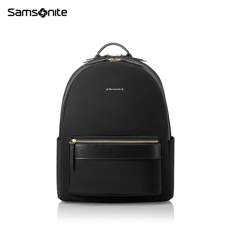 Samsonite Backpack 13-inch Computer Bag Women's Backpack College Student Bag Simple Fashion Travel Bag New Year's Gift