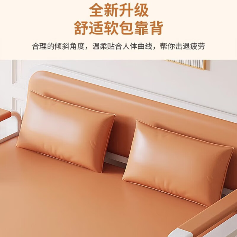 Leiyang folding sofa bed all-in-one dual-purpose 2025 new small apartment fabric retractable bed living room balcony multi-function bed 0.82m storage 7cm sponge