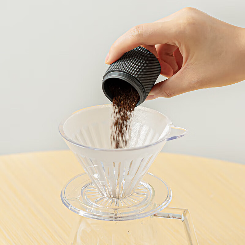 Taimo Home Furnishing Store Express Edition Ice Pupil Coffee Filter Cup Sharing Pot Hand-brewed Coffee Pot Set V60 Coffee Filter