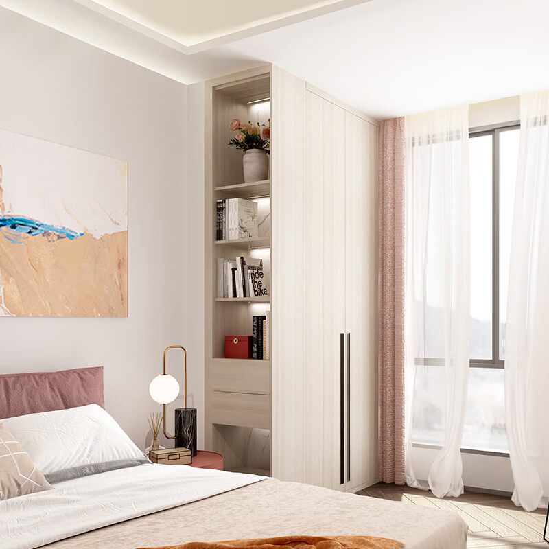 Sophia bedroom wardrobe, whole house customized beauty package, living room furniture, TV cabinet, wine cabinet, entry cabinet, overall wardrobe