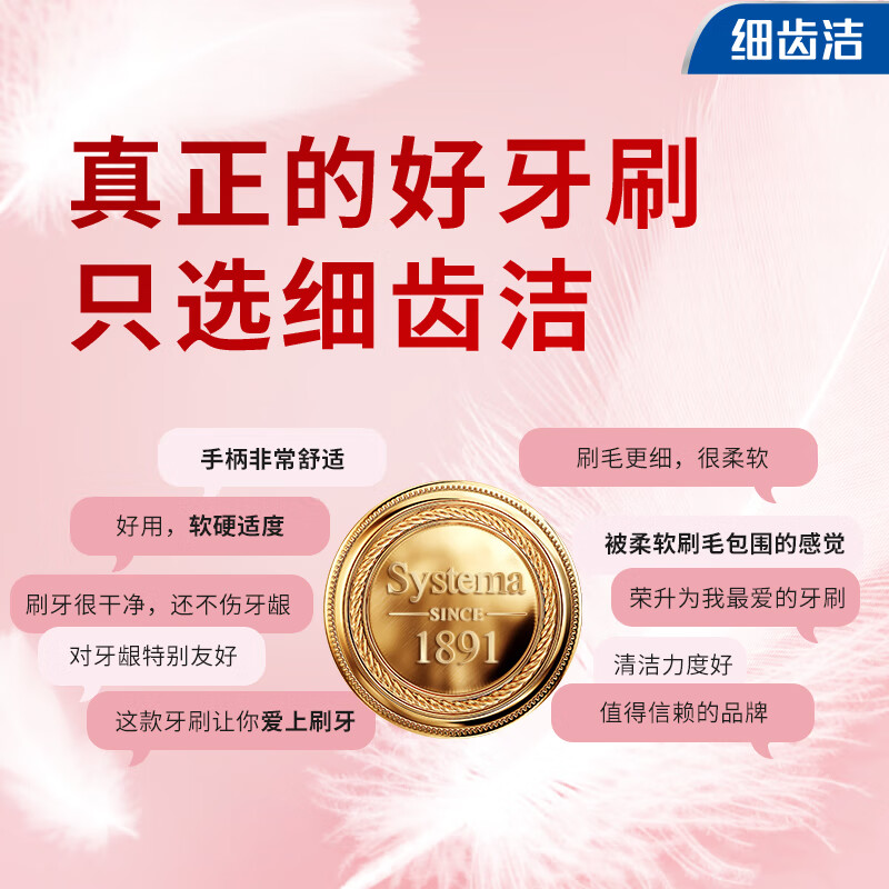 Lion fine-toothed toothbrush with soft bristles for pregnant women to use to reduce stress and protect gums. Random color, 1 pack, self-operated by JD.com