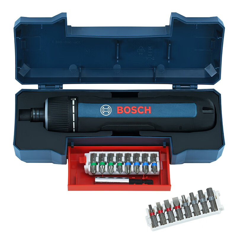 Bosch (BOSCH) electric screwdriver/driver home installation digital repair GO3 17-piece bit set magnetic extension rod