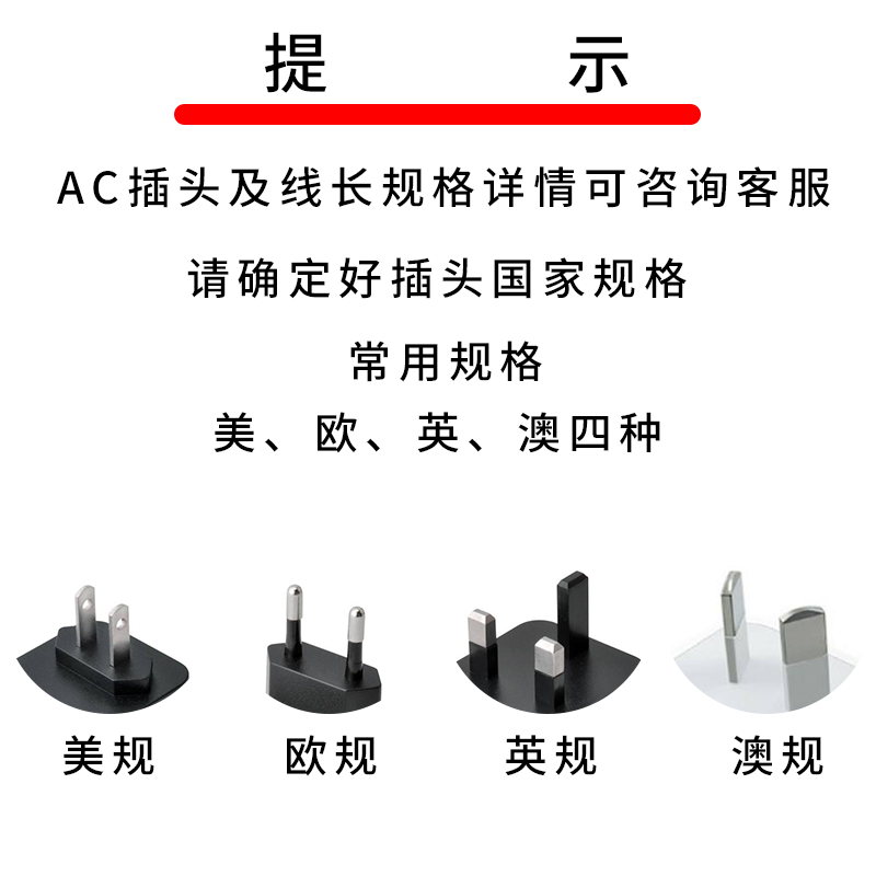 ACDC power adapter 12V24V3A5A10 set-top box switch router monitoring LE 5V3A US standard (domestic applicable)