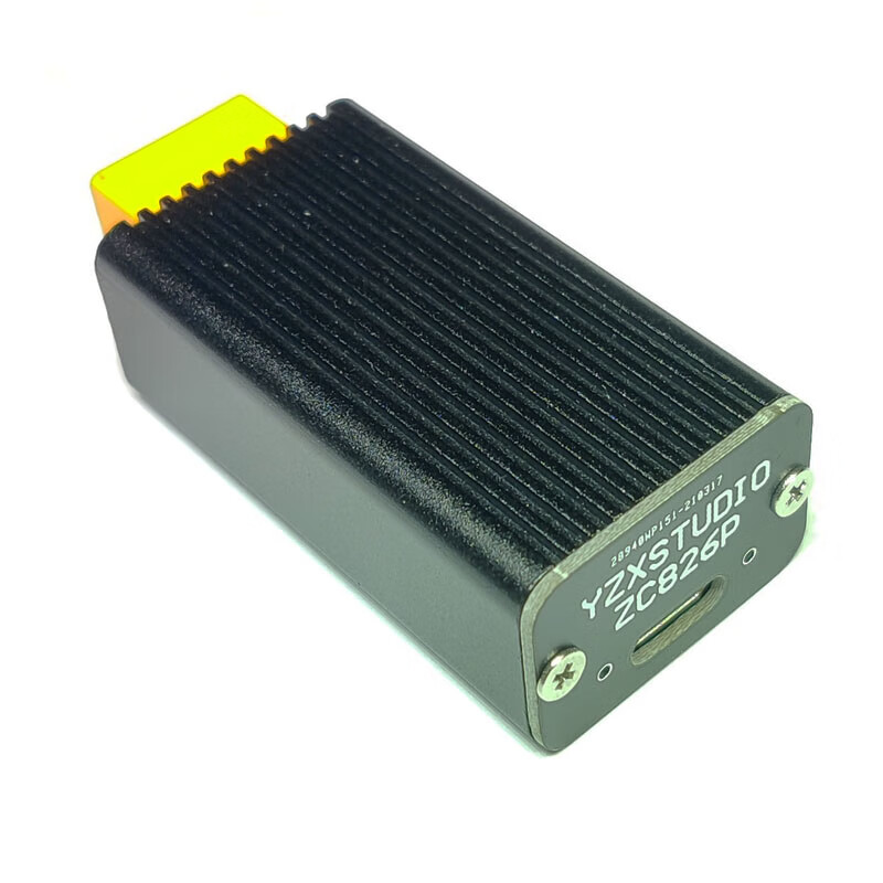 Suitable for IP2368 two-way 100w fast charging module step-up and step-down fast charging board 4-string lithium battery XT60 to type-c interface finished product with aluminum shell