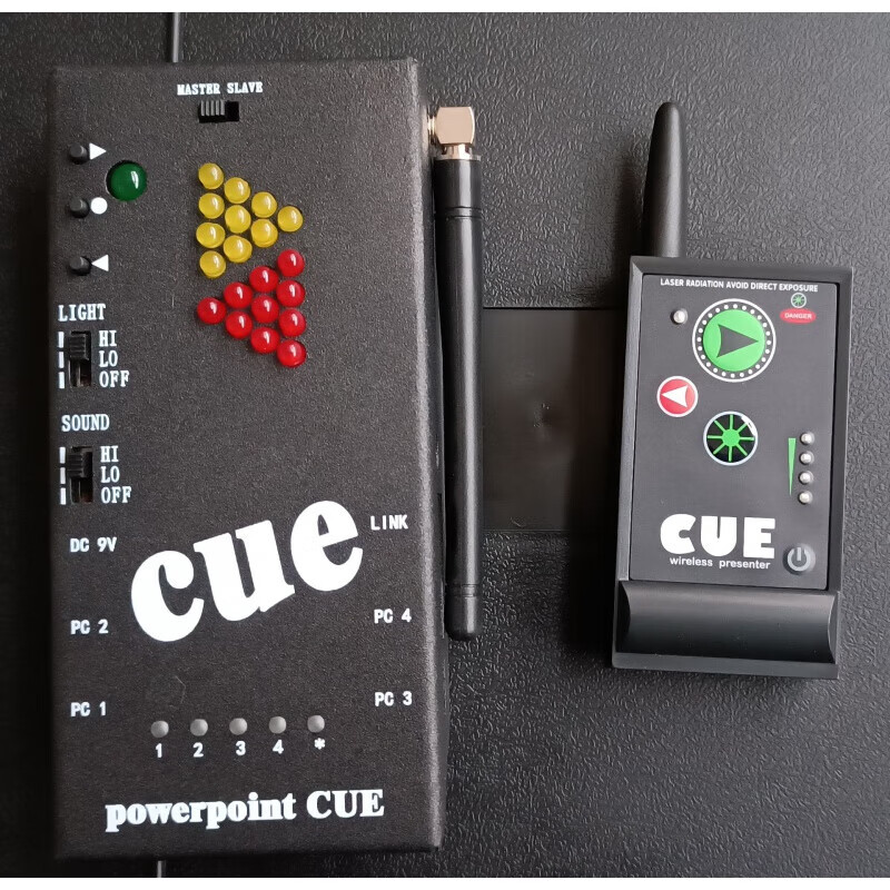 Ai style custom page turner QL PPT Keynote anti-interference upgraded version Super Cuelight standard version 2 send 1 receive 1 drag 4