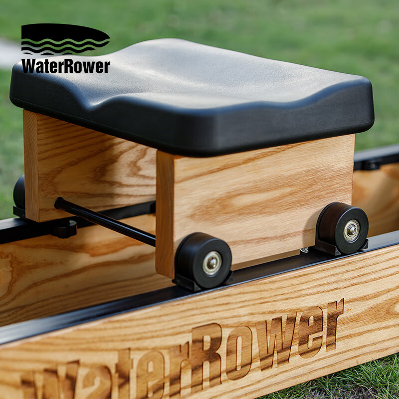 WaterRower original imported rowing machine water resistance rowing machine home aerobic fitness equipment double-track solid wood imported Jingzhi model ash wood naturally has LOGO Jingzhi model