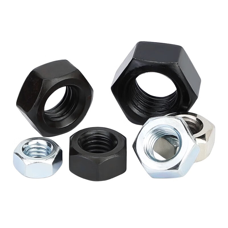 Jinchao grade 8.8 grade 12.9 high strength hexagonal nut screw cap grade 4.8 M3M4M5M6M8M10M12M16 M20 (5 pieces) grade 12 black