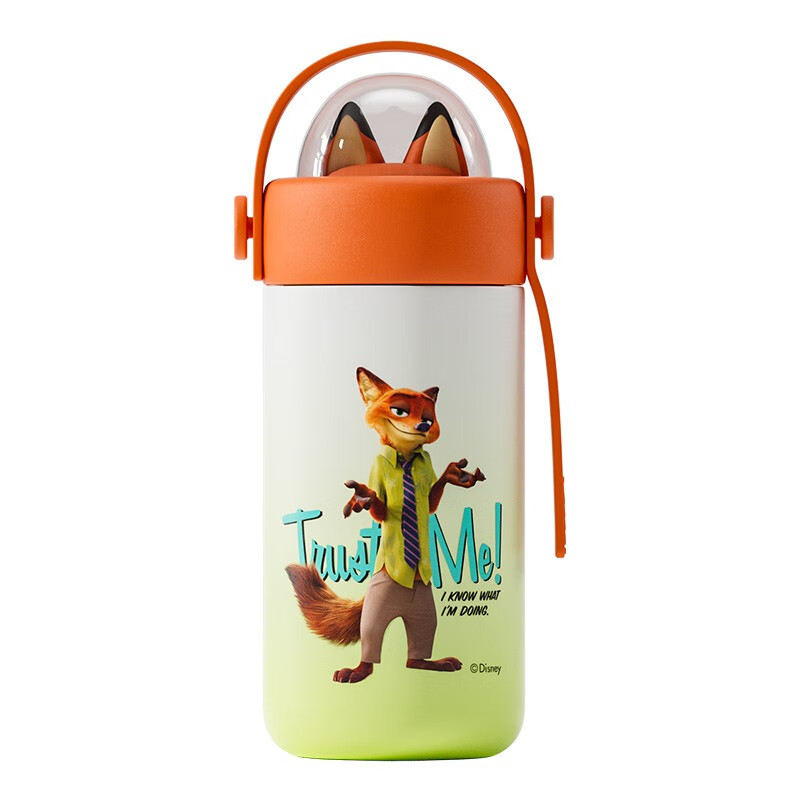 Disney children's water cup direct drinking cup for boys and girls 316 stainless steel direct drinking thermos cup no odor sealed portable water cup thermos cup 250ml Nick