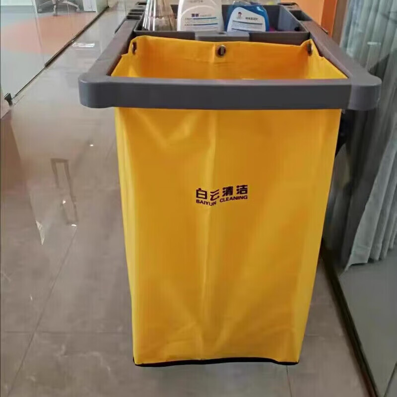 Baiyun Cleaning cleaning bag for cleaning carts Multifunctional cleaning trolley cleaning bag for linen carts Cleaning bag for cleaning carts