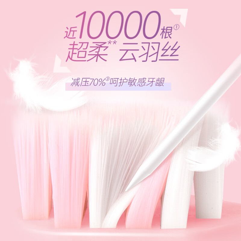 Lengsuanling wide and soft dense foam soft bristle toothbrush, widened brush head, soothing and caring, adult toothbrush, 3 pack