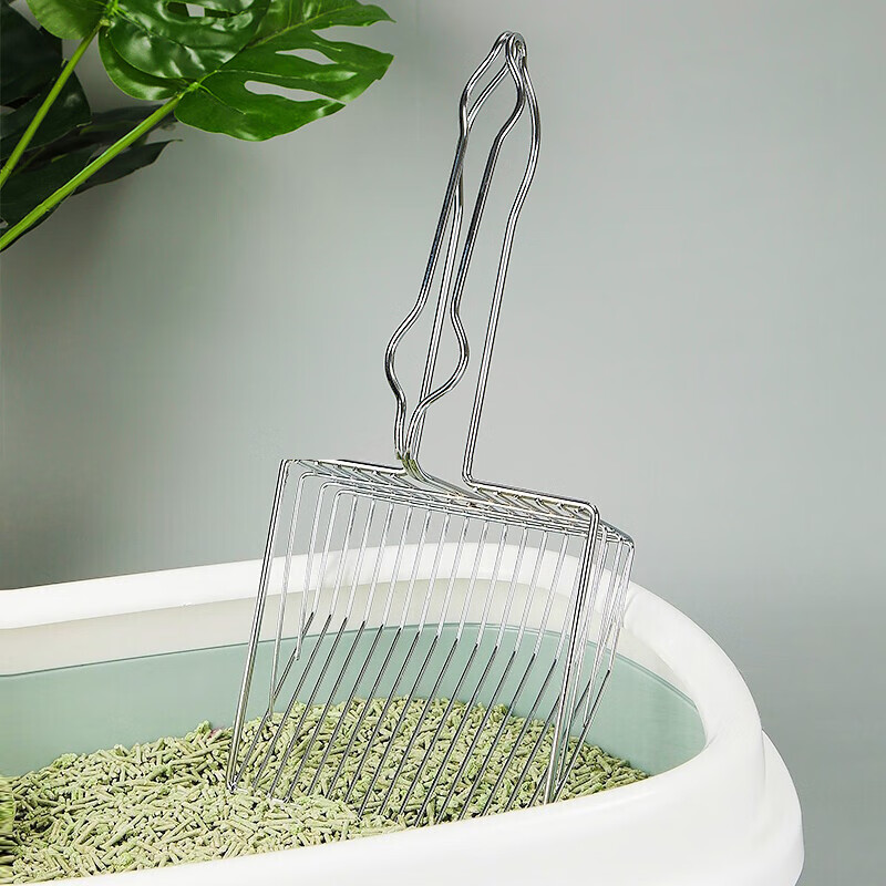 Hanhan Paradise Metal Cat Litter Shovel Shovel Shovel Artifact Cat Sand Shovel Poop Shovel Official Cat Raising Essential Cat Large Metal