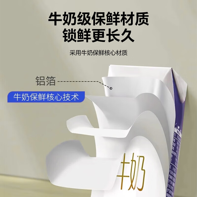 Netno aluminum foil fresh-keeping bag food grade dense bag antibacterial ziplock bag refrigerator food refrigeration and freezer storage bag 99.9% antibacterial medium size 20 pieces